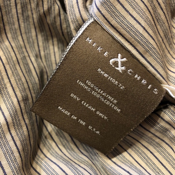 Mike & Chris Hooded Leather Jacket - Picture 7 of 7